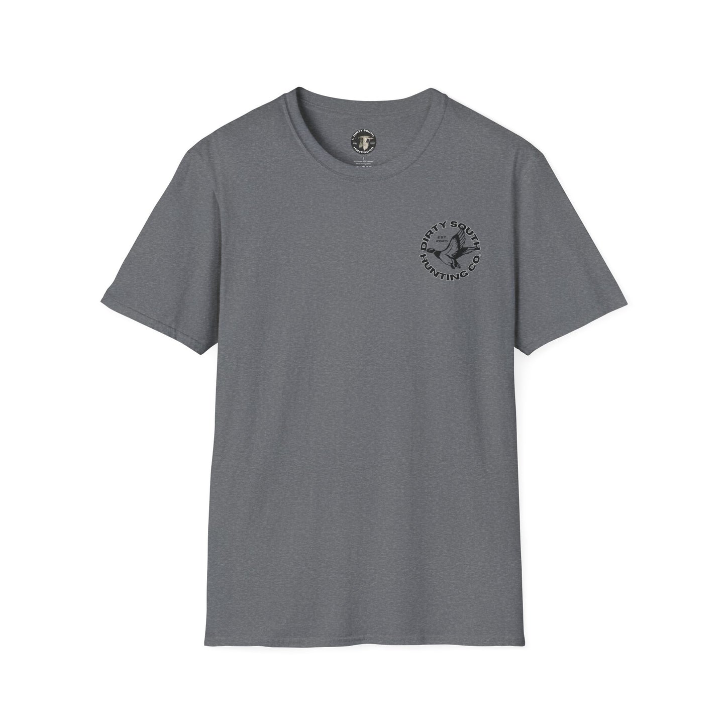 Dirty South Hunting Co. Retriever Mallard T-Shirt – Duck Dog Hunting Graphic Tee – Waterfowl Apparel