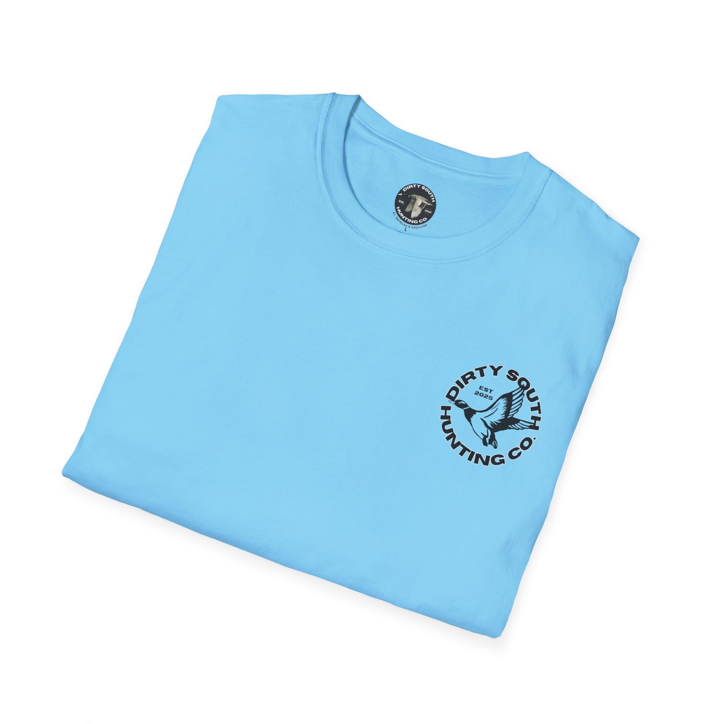 Dirty South Hunting Co. Retriever Mallard T-Shirt – Duck Dog Hunting Graphic Tee – Waterfowl Apparel