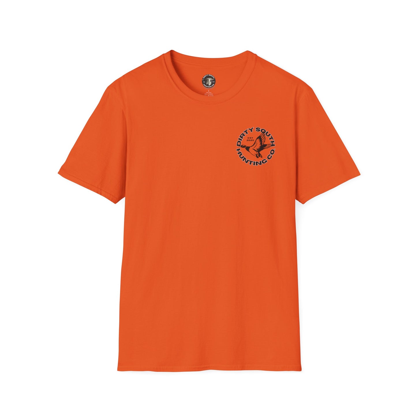Dirty South Hunting Co. Mallard Logo T-Shirt – Southern Hunting Lifestyle Tee – Waterfowl Hunting Apparel