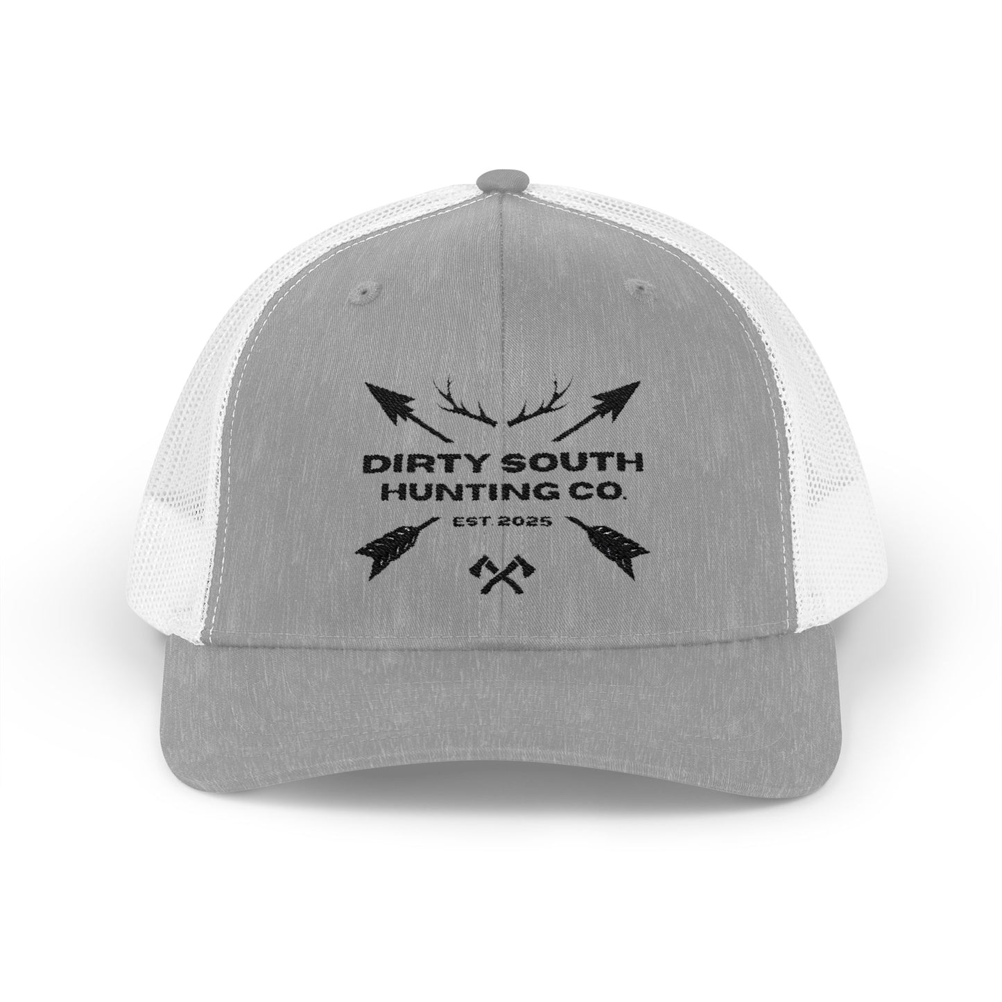 Dirty South Hunting Co Snapback Trucker Cap - Perfect for Outdoor Enthusiasts, Gifts for Hunters, Casual Wear, Adjustable Fit, Sports Cap