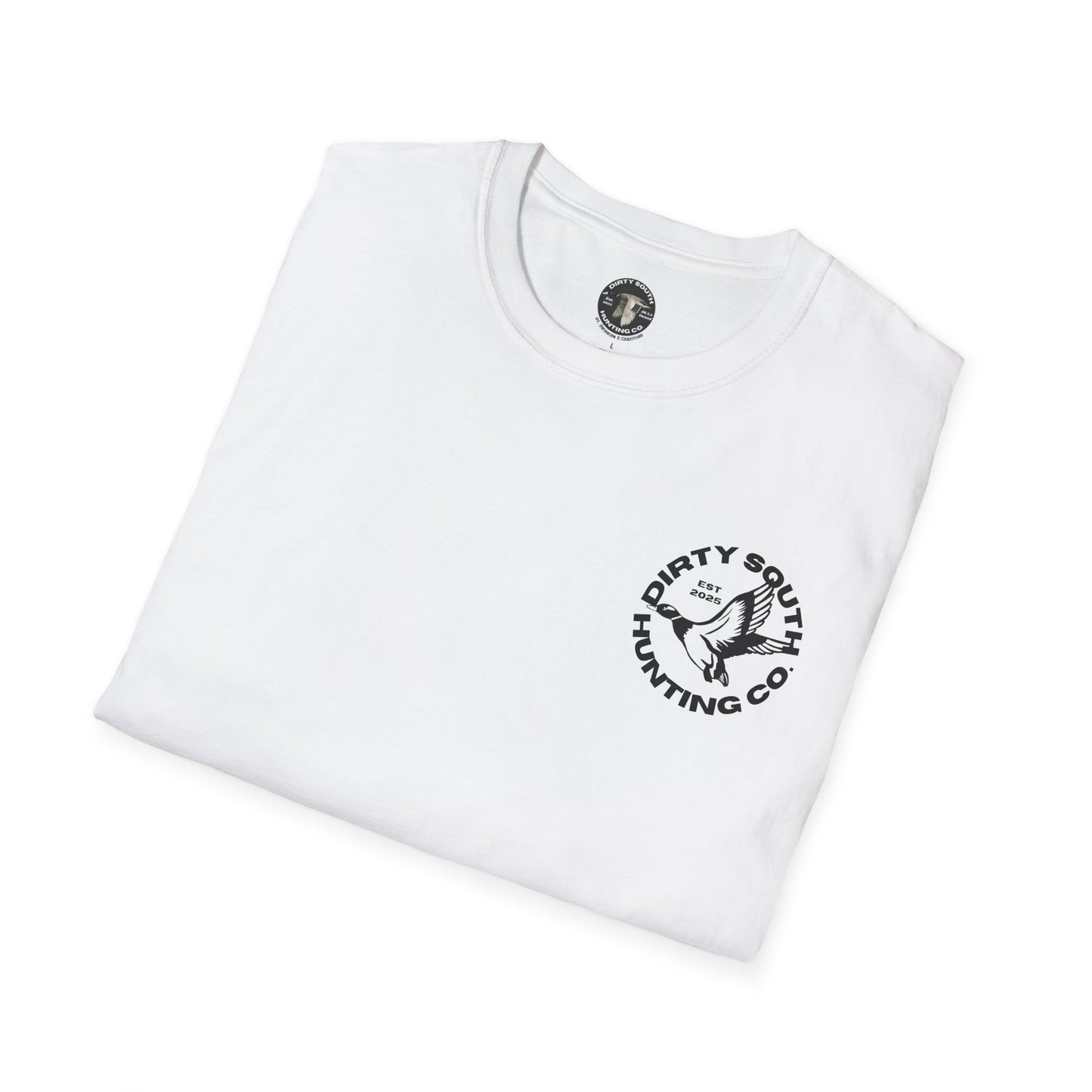 Dirty South Hunting Co. Trio Graphic T-Shirt – Deer, Duck & Fish Outdoor Lifestyle Tee – Hunting Apparel