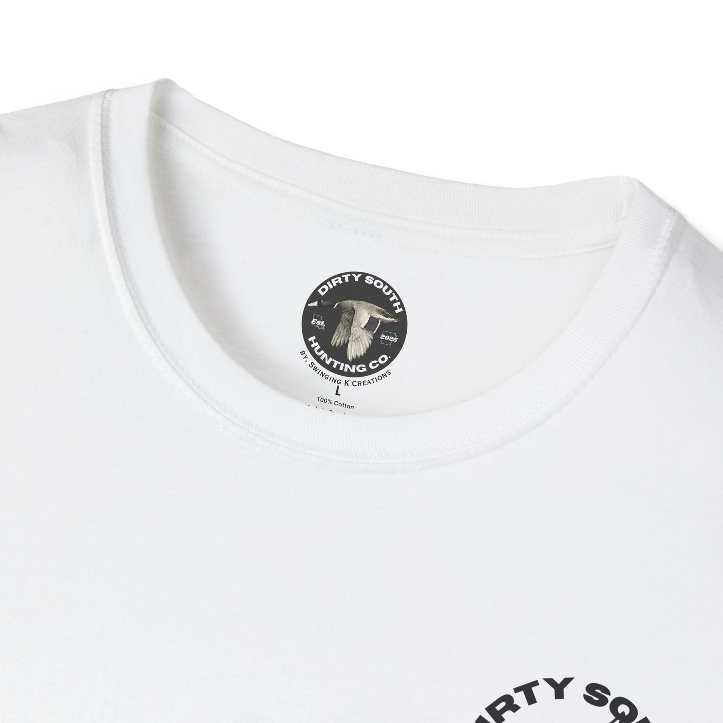 Dirty South Hunting Co. Retriever Mallard T-Shirt – Duck Dog Hunting Graphic Tee – Waterfowl Apparel