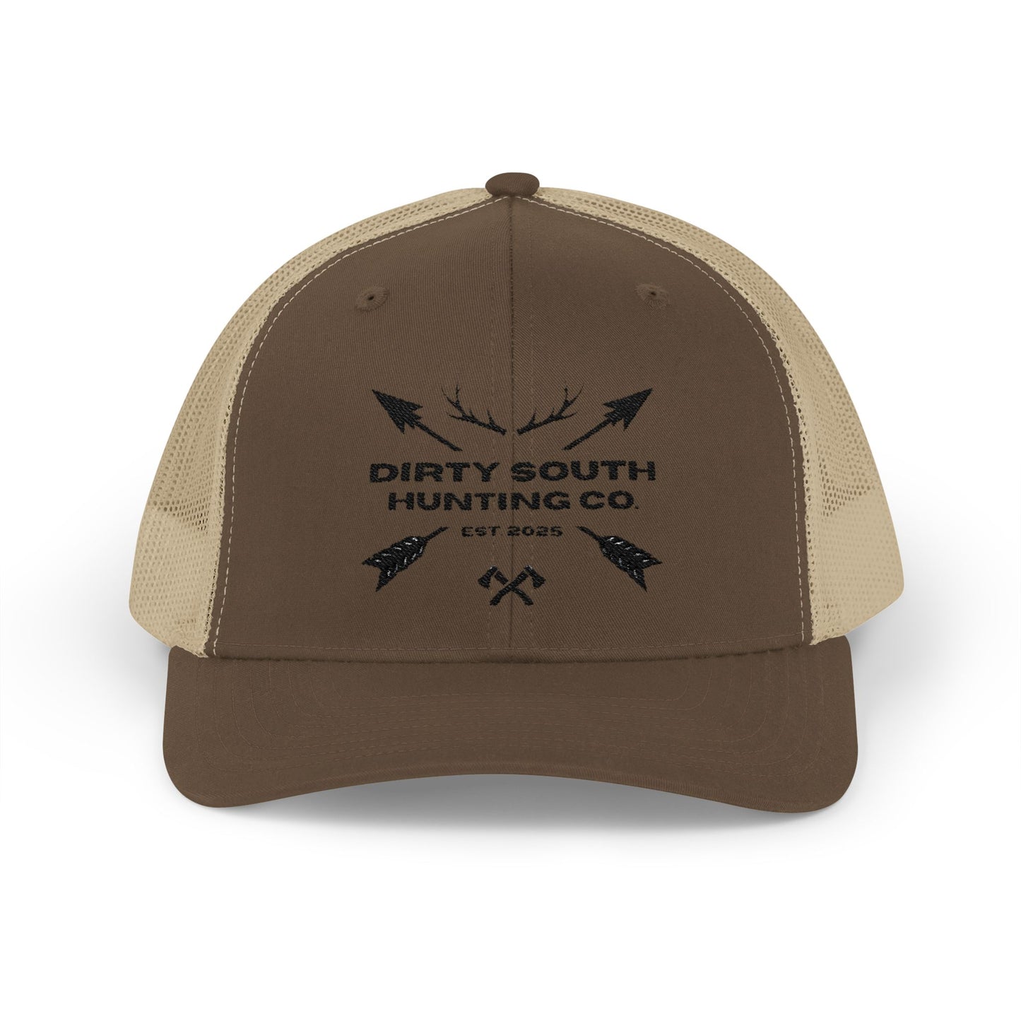 Dirty South Hunting Co Snapback Trucker Cap - Perfect for Outdoor Enthusiasts, Gifts for Hunters, Casual Wear, Adjustable Fit, Sports Cap
