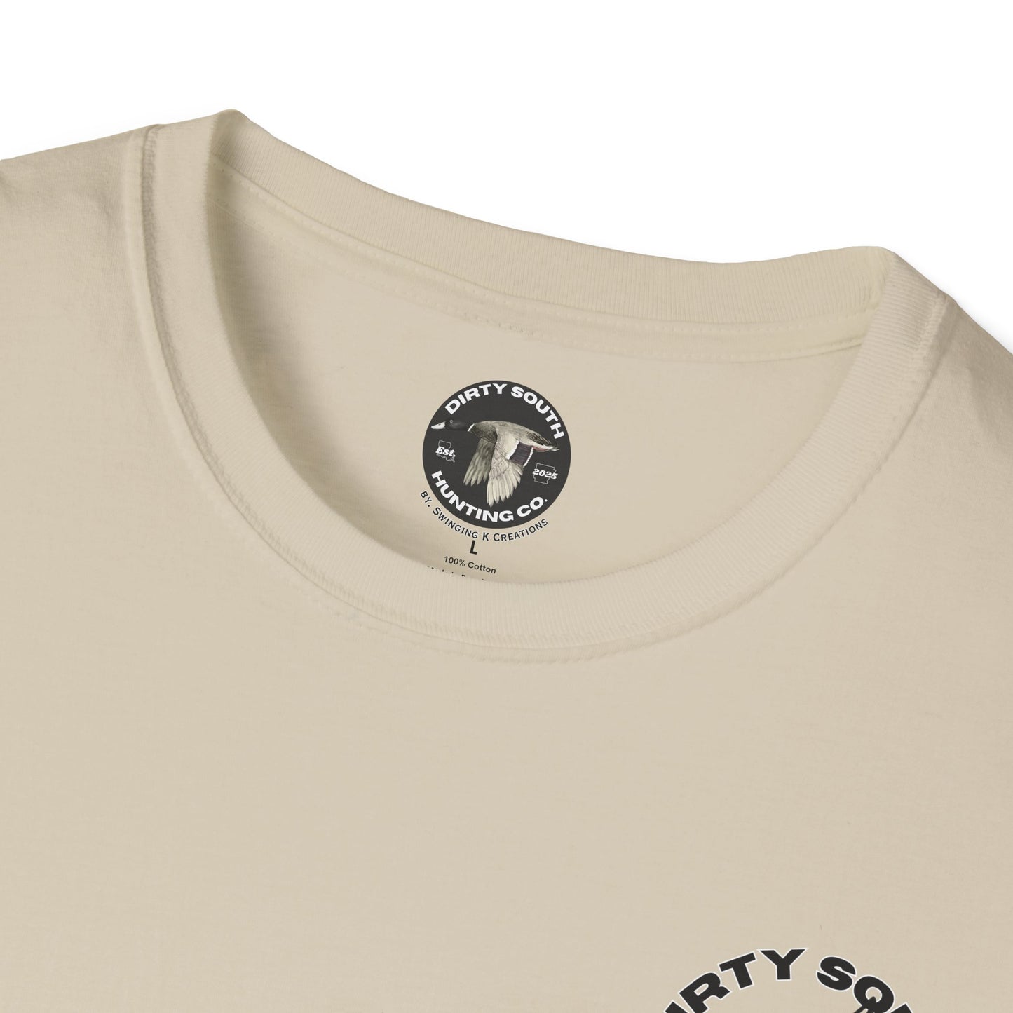 Dirty South Hunting Co. Retriever Mallard T-Shirt – Duck Dog Hunting Graphic Tee – Waterfowl Apparel