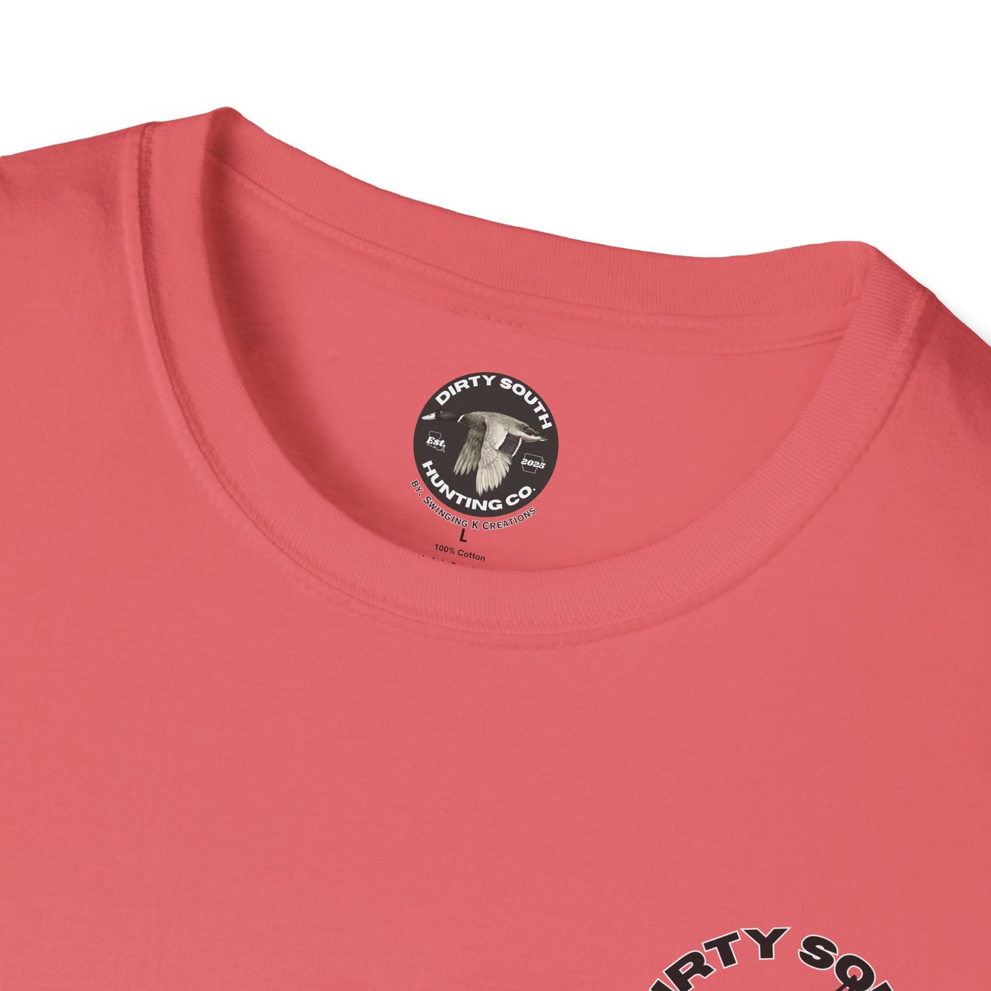 Dirty South Hunting Co. Retriever Mallard T-Shirt – Duck Dog Hunting Graphic Tee – Waterfowl Apparel