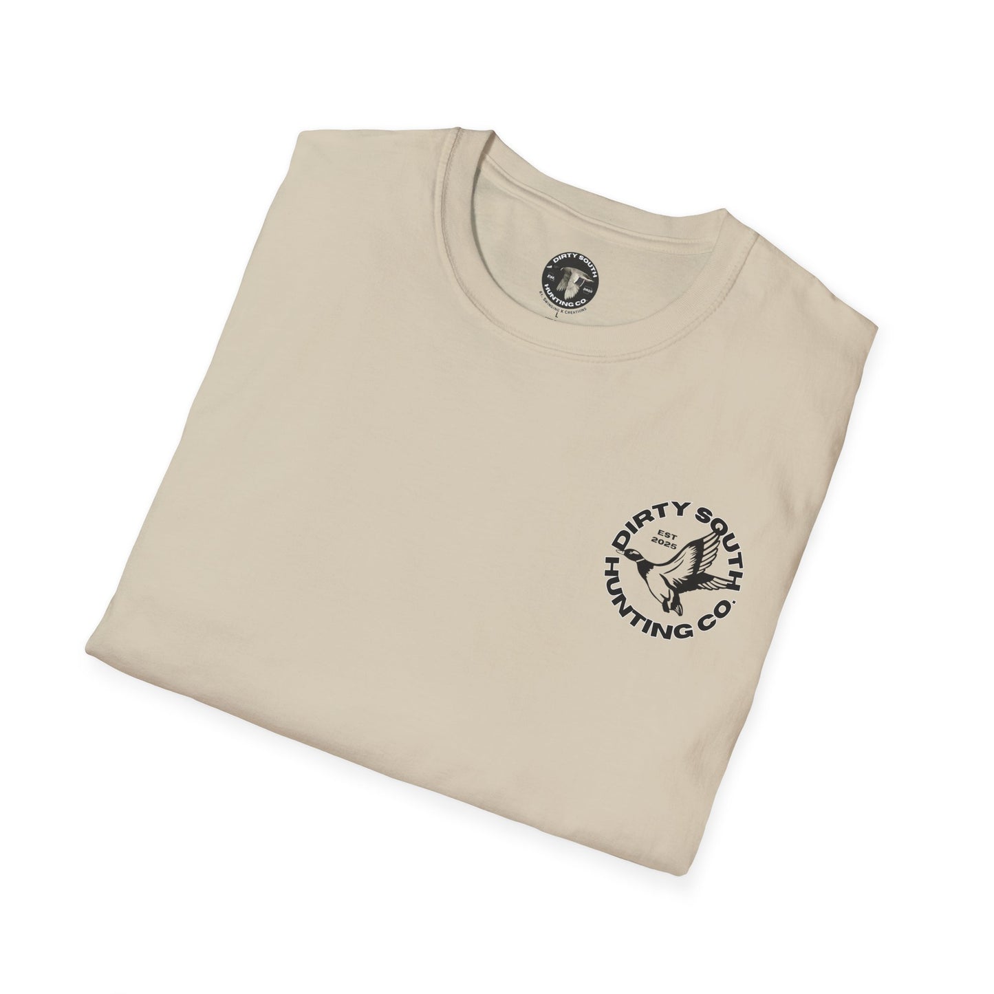 Dirty South Hunting Co. Retriever Mallard T-Shirt – Duck Dog Hunting Graphic Tee – Waterfowl Apparel