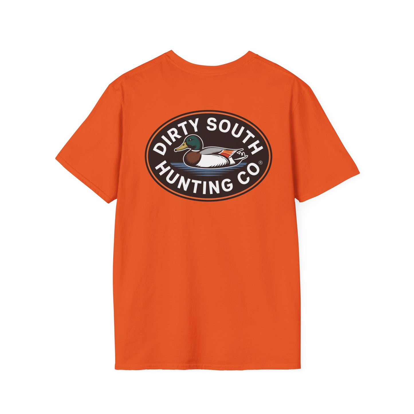 Dirty South Hunting Co. Mallard Logo T-Shirt – Southern Hunting Lifestyle Tee – Waterfowl Hunting Apparel