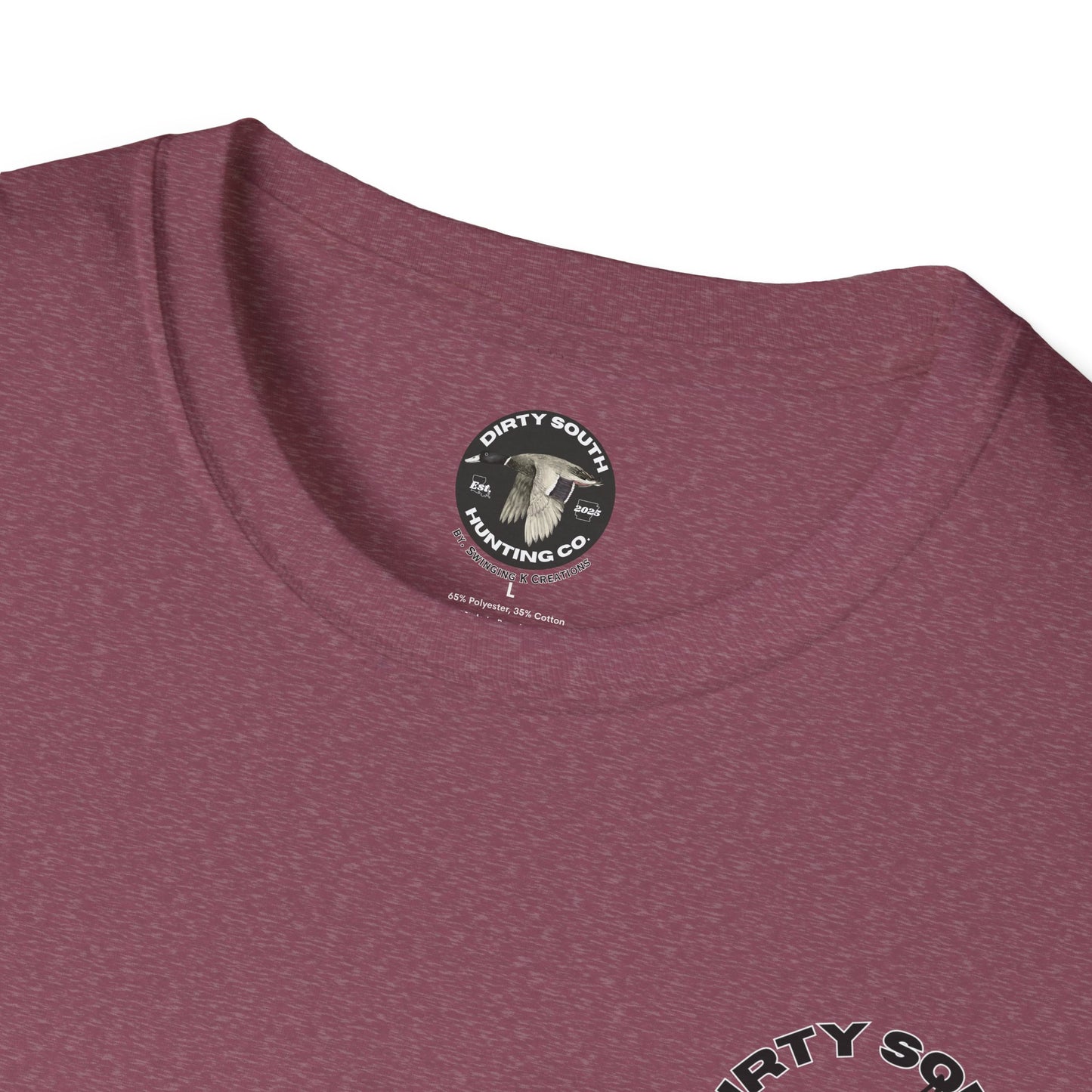 Dirty South Hunting Co. Retriever Mallard T-Shirt – Duck Dog Hunting Graphic Tee – Waterfowl Apparel