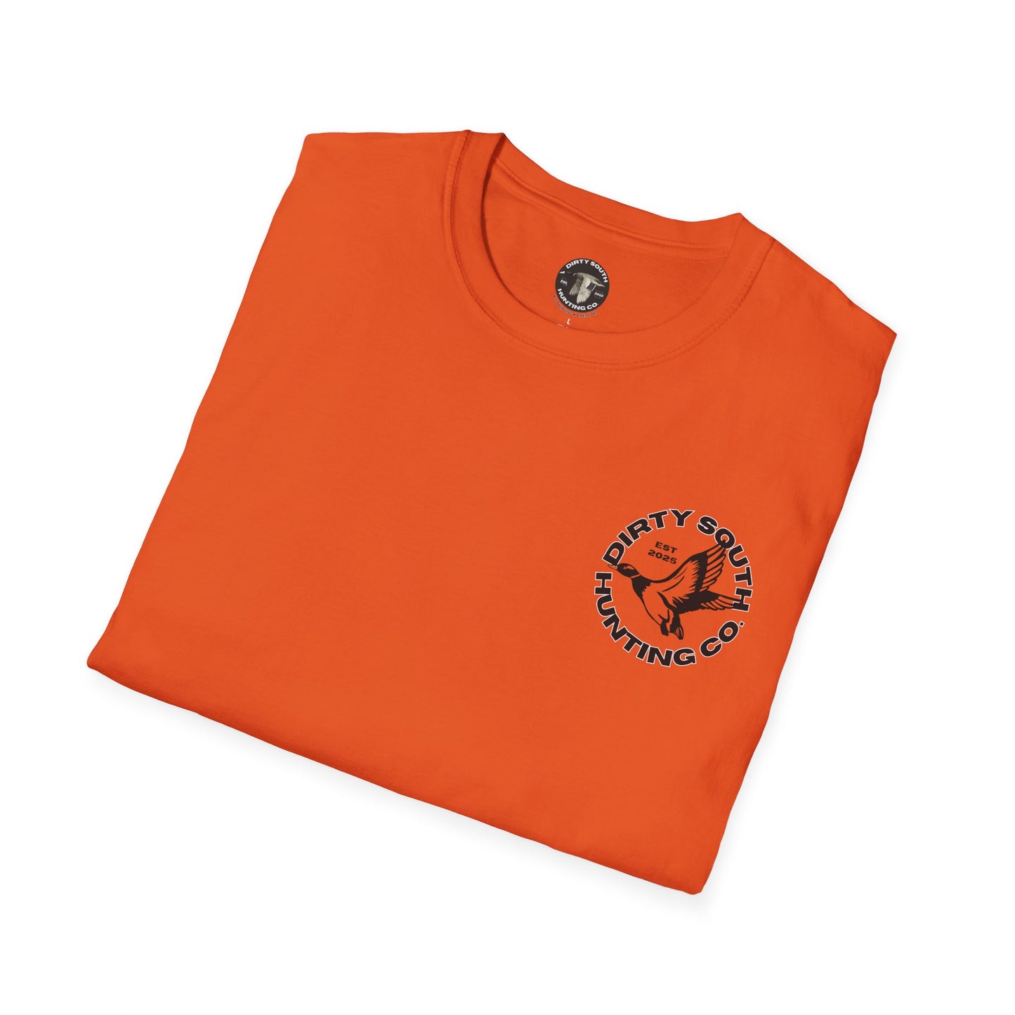 Dirty South Hunting Co. Mallard Logo T-Shirt – Southern Hunting Lifestyle Tee – Waterfowl Hunting Apparel