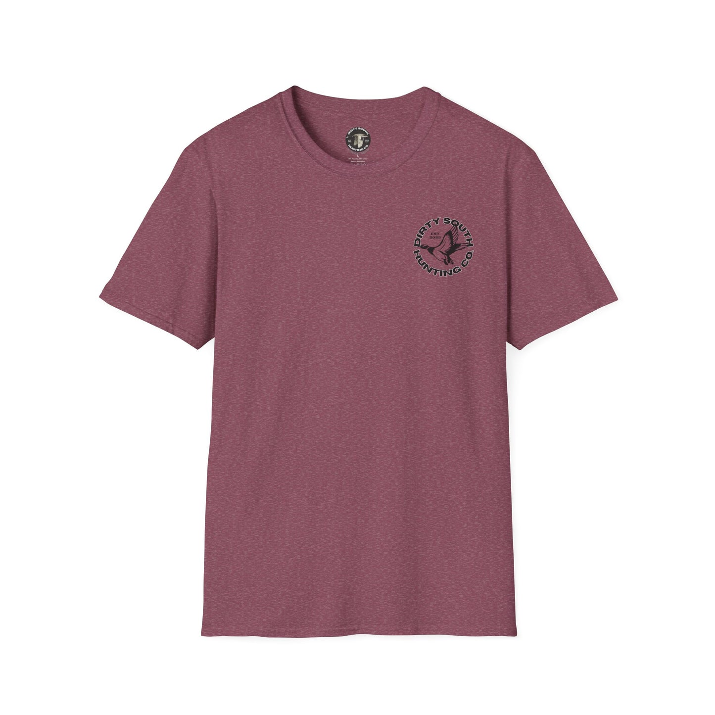 Dirty South Hunting Co. Retriever Mallard T-Shirt – Duck Dog Hunting Graphic Tee – Waterfowl Apparel