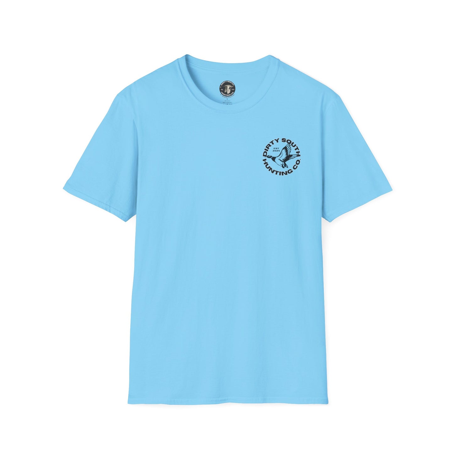 Dirty South Hunting Co. Retriever Mallard T-Shirt – Duck Dog Hunting Graphic Tee – Waterfowl Apparel