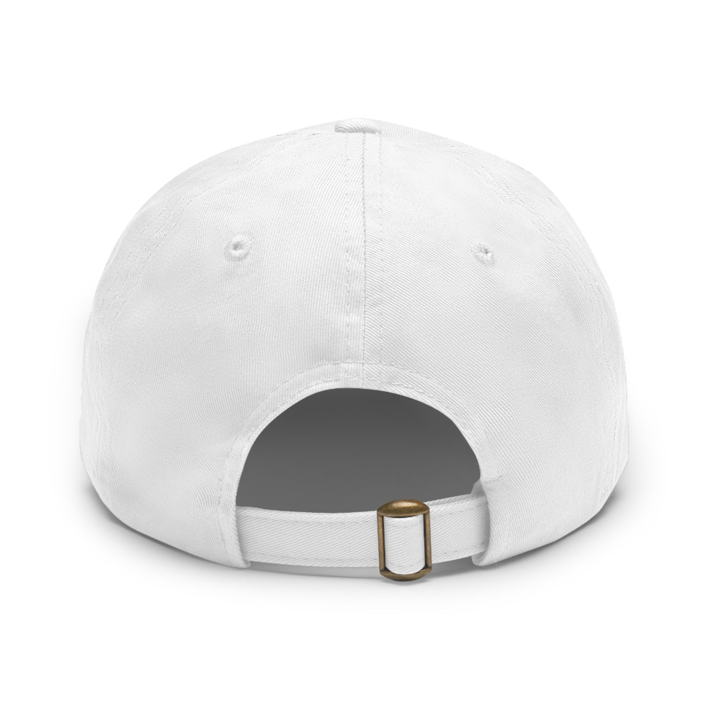 Stylish Dad Hat with Leather Patch, Casual Cap for Hunting Enthusiasts, Gift for Father's Day, Outdoor Adventure Gear, Trendy Dad Apparel