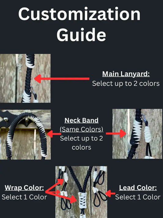 Custom Paracord Duck Call Lanyard – Choose Colors, Loops & Style | Hunting, Outdoor & Everyday Use Swinging K Creations