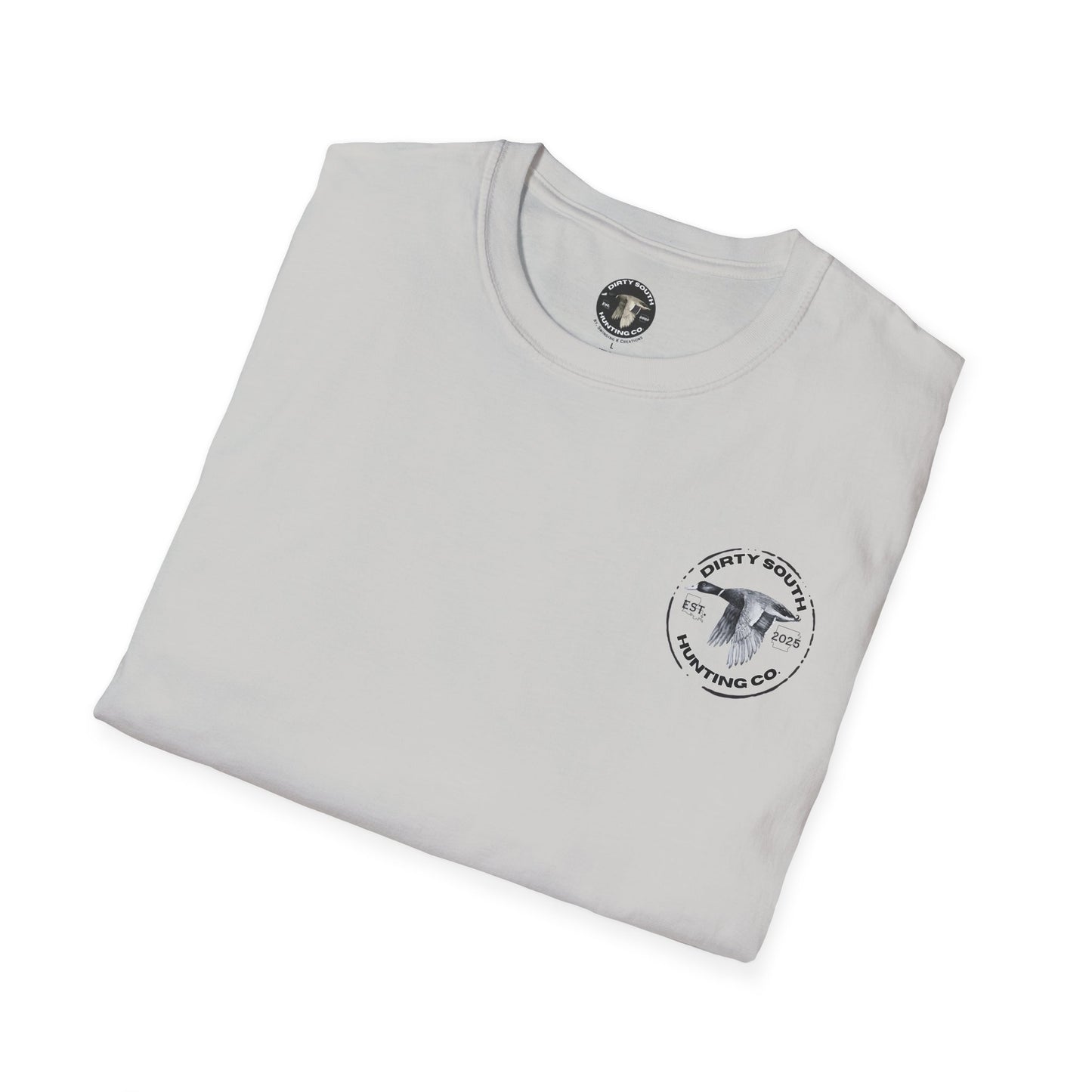 Dirty South Hunting Co. Retriever T-Shirt – Hunting Dog & Duck Graphic Tee – Outdoor Lifestyle Shirt for Hunters-Duck Hunting