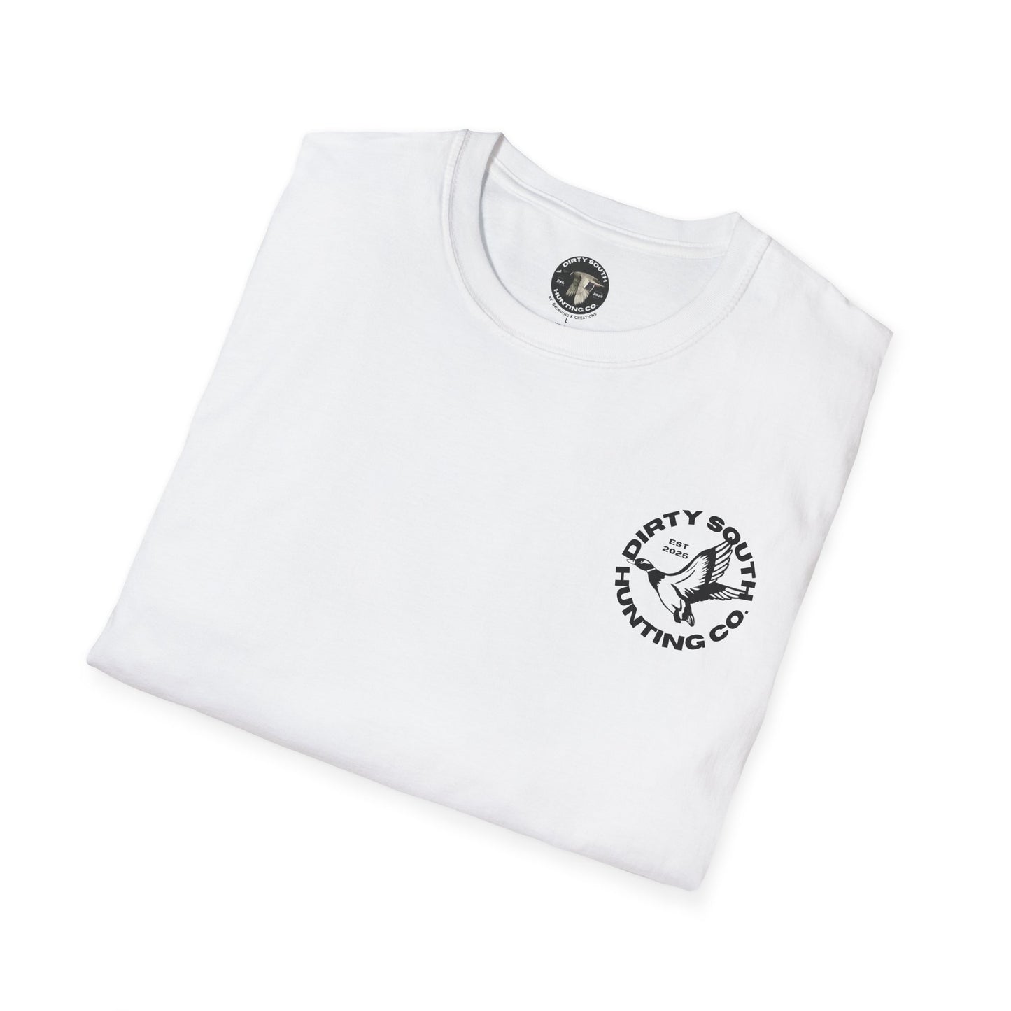 Dirty South Hunting Co. Retriever Mallard T-Shirt – Duck Dog Hunting Graphic Tee – Waterfowl Apparel