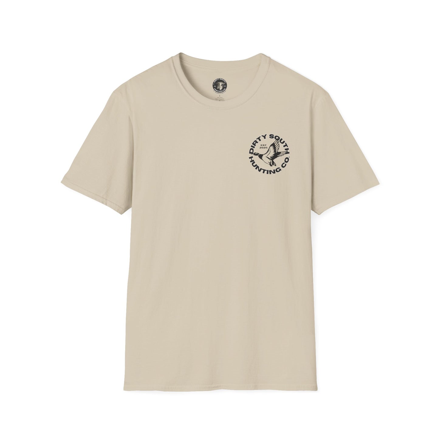 Dirty South Hunting Co. Mallard Logo T-Shirt – Southern Hunting Lifestyle Tee – Waterfowl Hunting Apparel