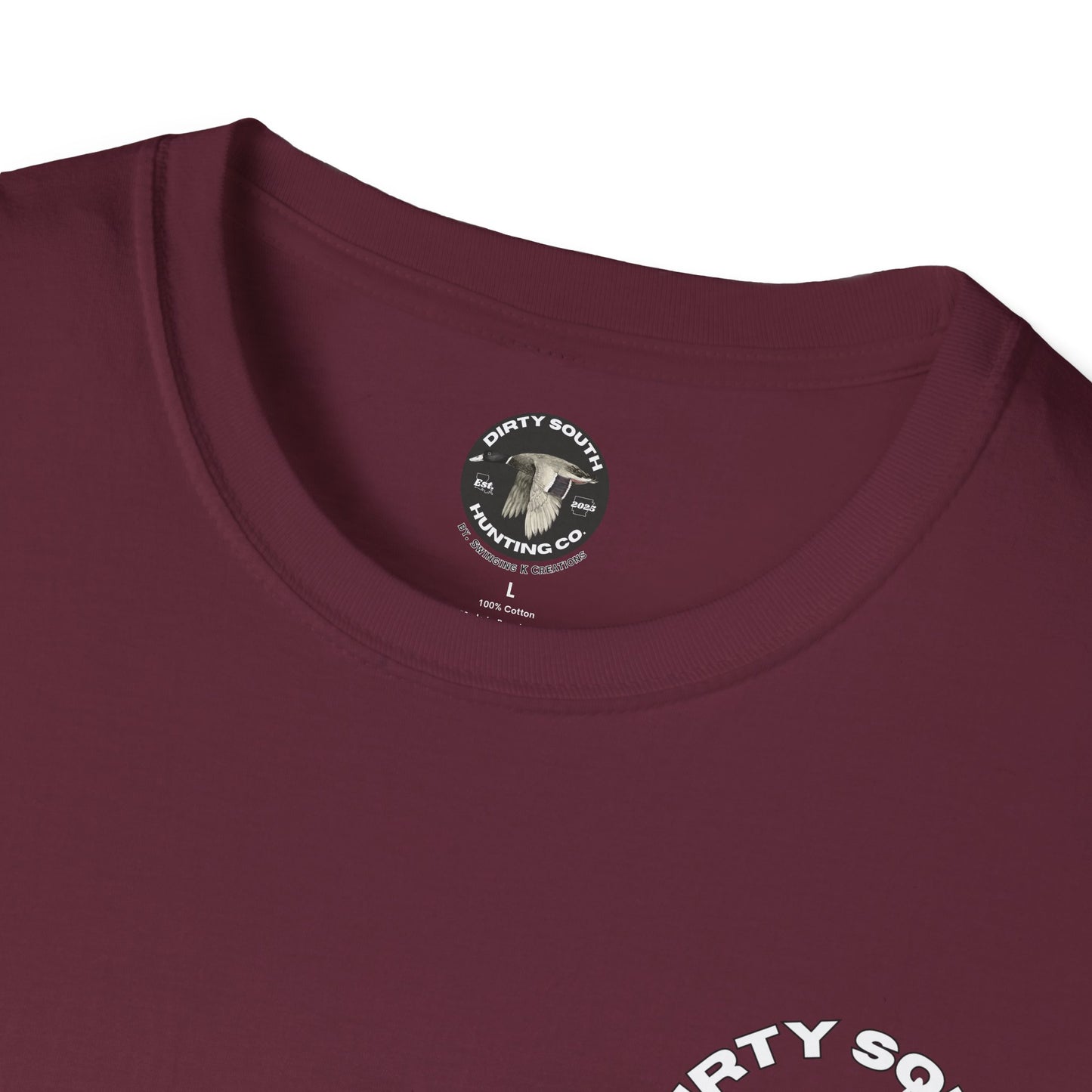 Dirty South Hunting Co. Mallard Logo T-Shirt – Southern Hunting Lifestyle Tee – Waterfowl Hunting Apparel