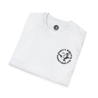 Dirty South Hunting Co. Trio Graphic T-Shirt – Deer, Duck & Fish Outdoor Lifestyle Tee – Hunting Apparel