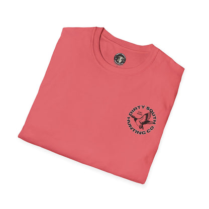 Dirty South Hunting Co. Retriever Mallard T-Shirt – Duck Dog Hunting Graphic Tee – Waterfowl Apparel
