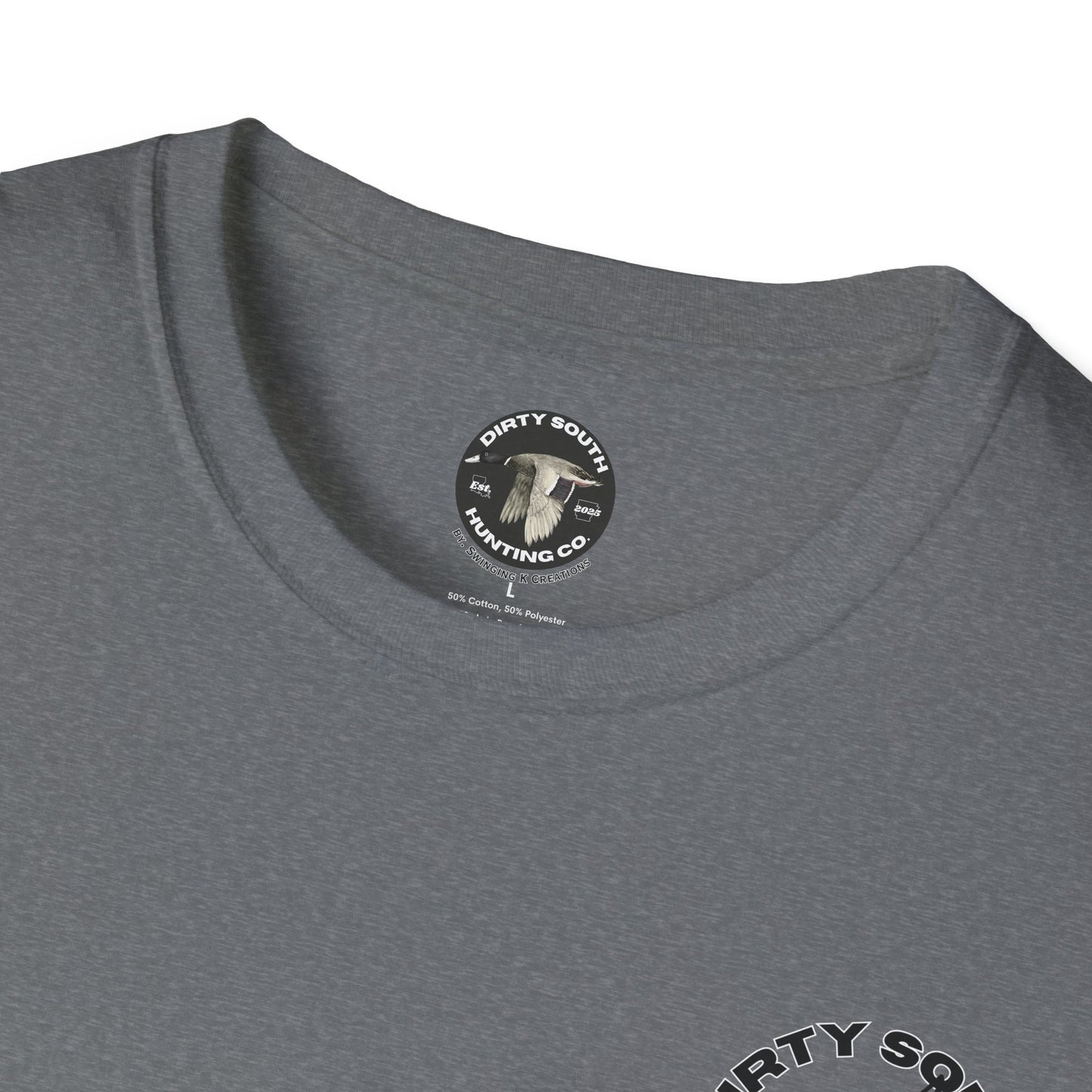 Dirty South Hunting Co. Retriever Mallard T-Shirt – Duck Dog Hunting Graphic Tee – Waterfowl Apparel