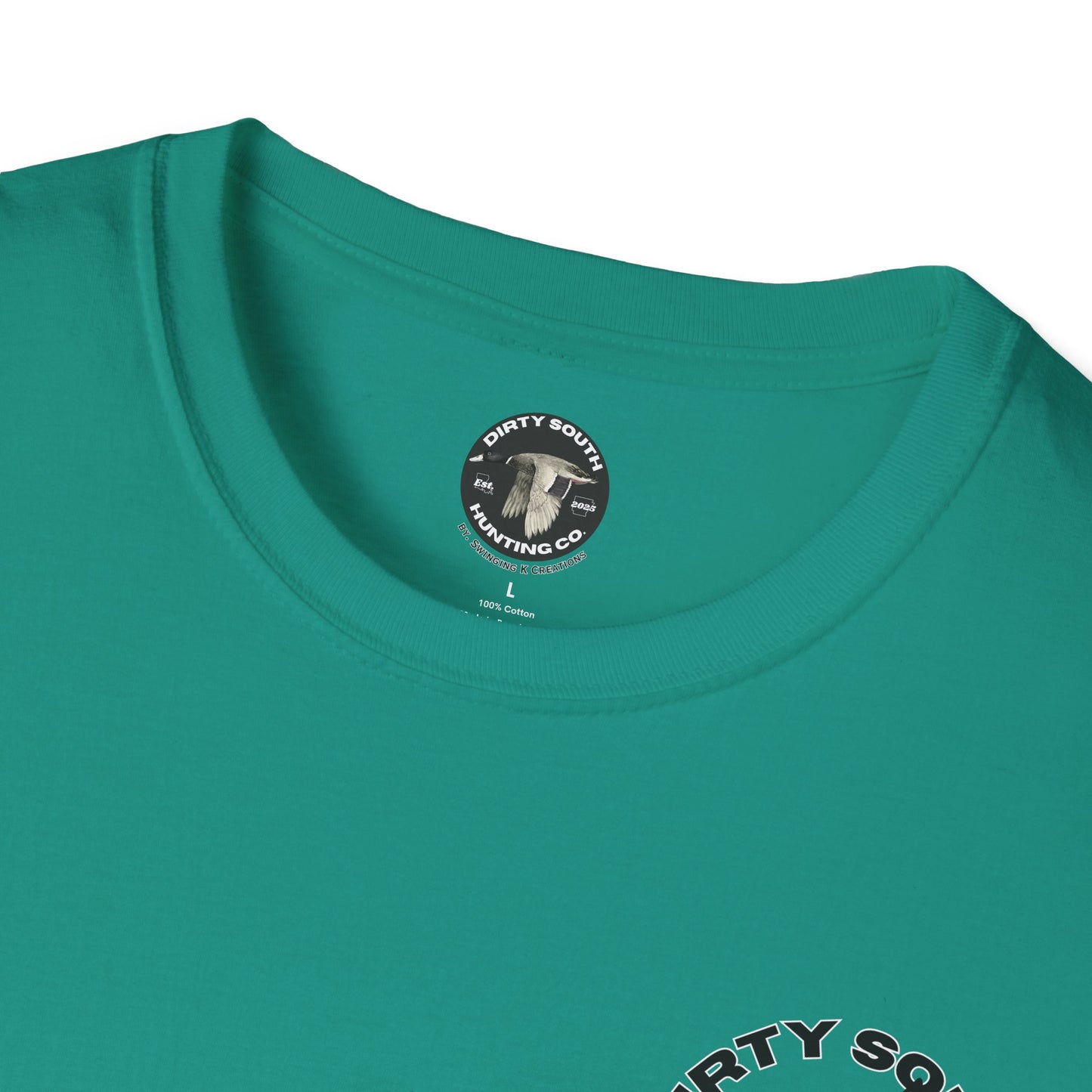 Dirty South Hunting Co. Mallard Logo T-Shirt – Southern Hunting Lifestyle Tee – Waterfowl Hunting Apparel