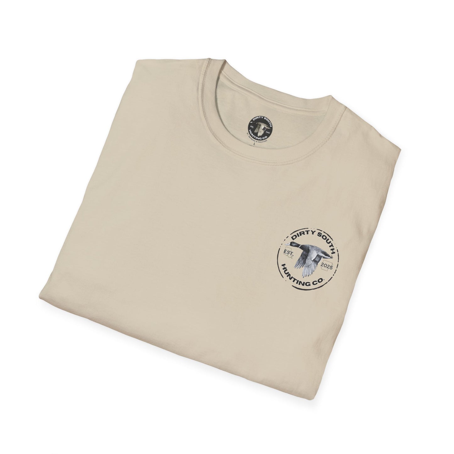 Dirty South Hunting Co. Retriever T-Shirt – Hunting Dog & Duck Graphic Tee – Outdoor Lifestyle Shirt for Hunters-Duck Hunting