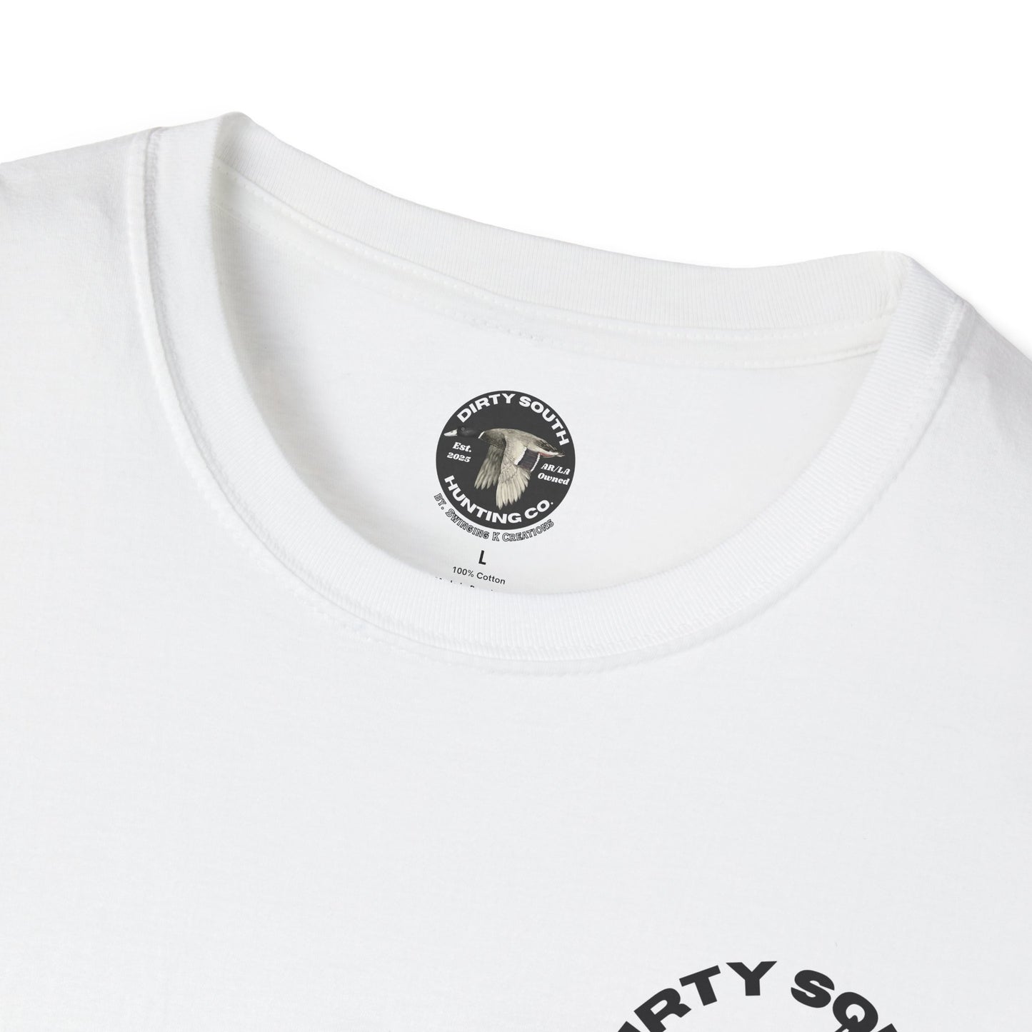 Dirty South Hunting Co. Trio Graphic T-Shirt – Deer, Duck & Fish Outdoor Lifestyle Tee – Hunting Apparel
