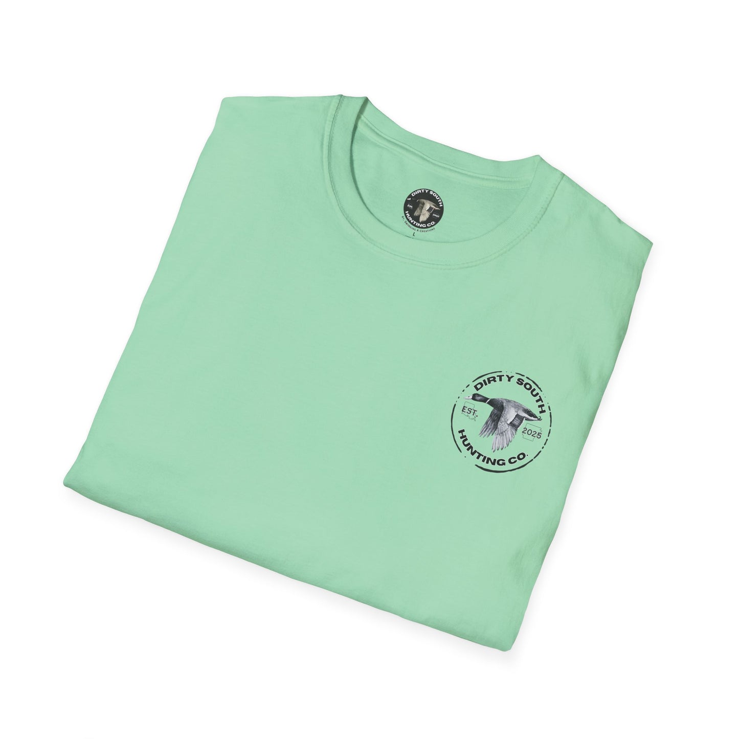 Dirty South Hunting Co. Retriever T-Shirt – Hunting Dog & Duck Graphic Tee – Outdoor Lifestyle Shirt for Hunters-Duck Hunting
