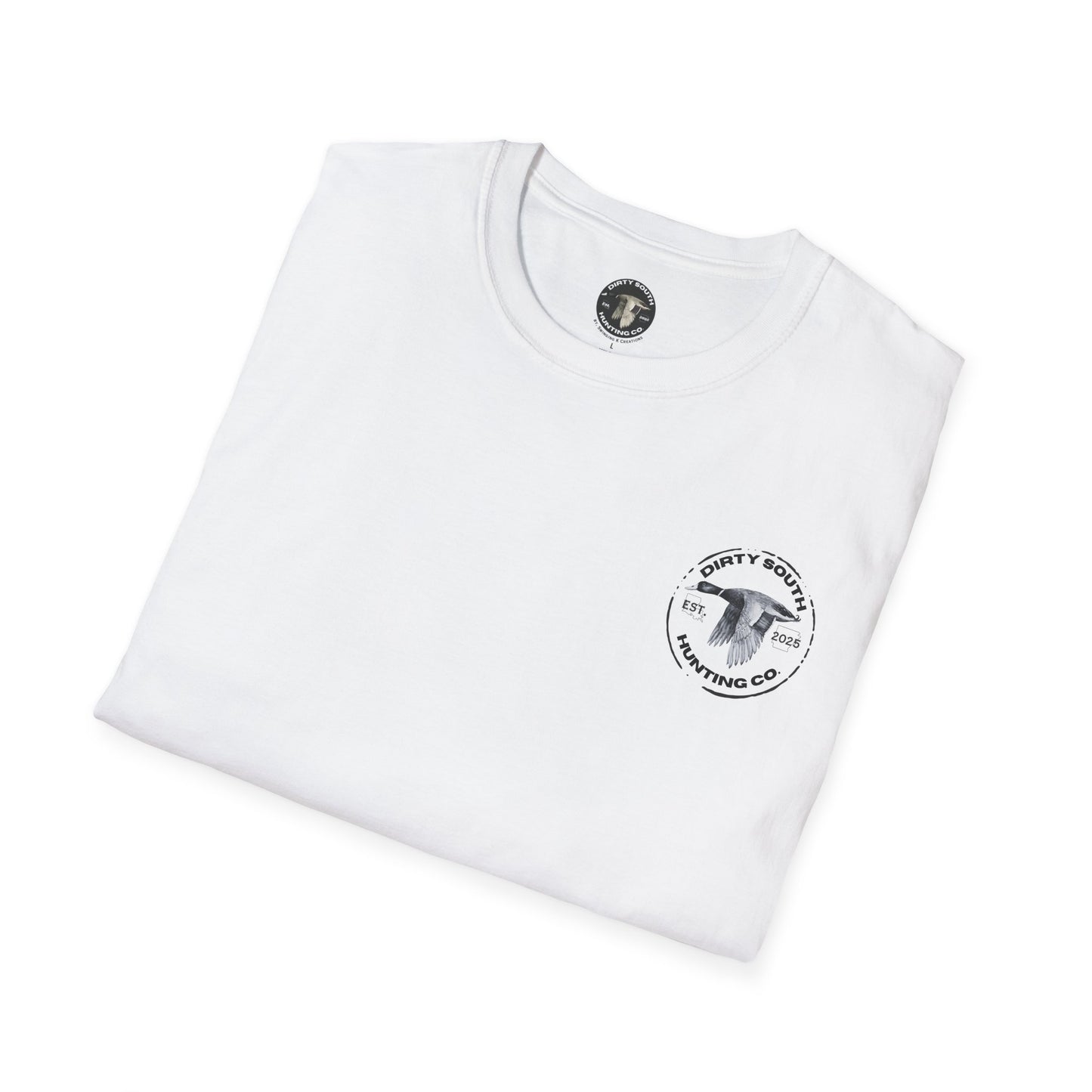 Dirty South Hunting Co. Retriever T-Shirt – Hunting Dog & Duck Graphic Tee – Outdoor Lifestyle Shirt for Hunters-Duck Hunting