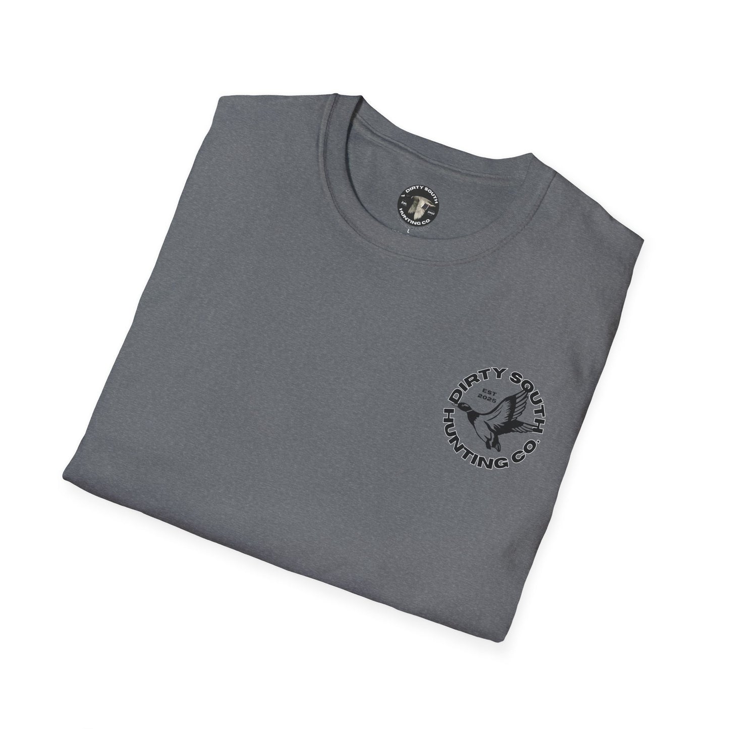 Dirty South Hunting Co. Retriever Mallard T-Shirt – Duck Dog Hunting Graphic Tee – Waterfowl Apparel