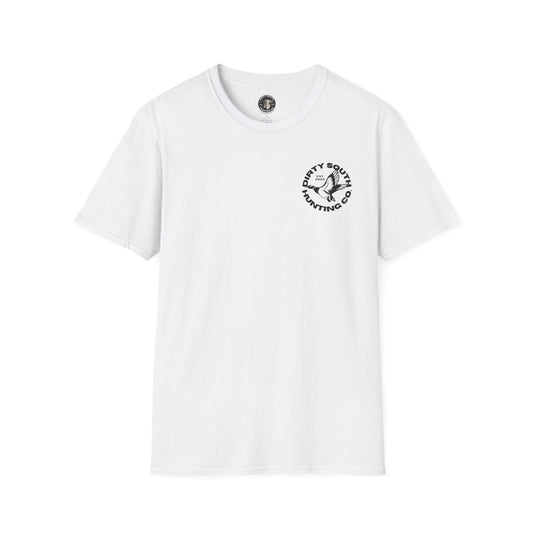 Dirty South Hunting Co. Mallard Logo T-Shirt – Southern Hunting Lifestyle Tee – Waterfowl Hunting Apparel