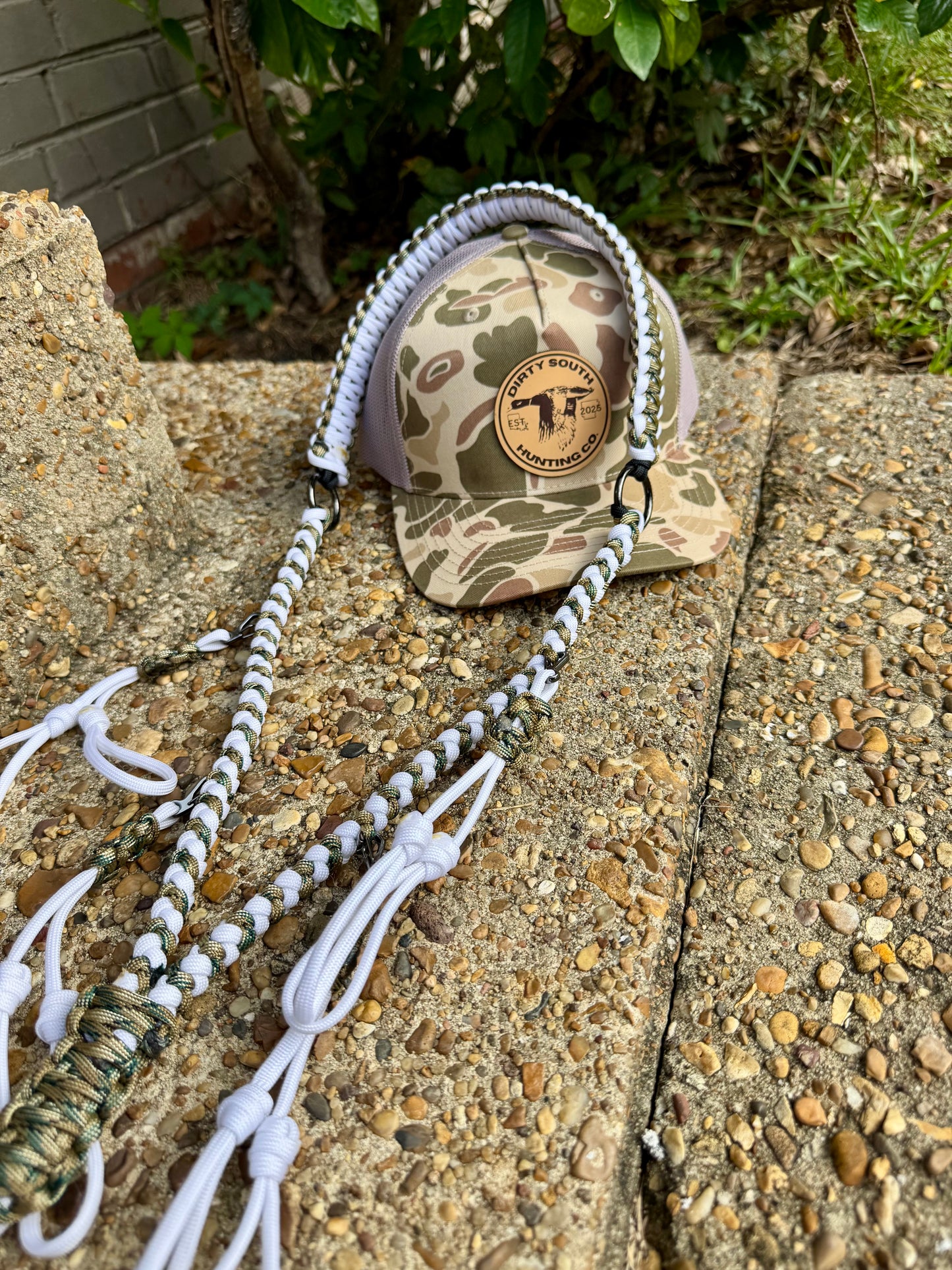 Custom Paracord Duck Call Lanyard - 5 Drop Leads