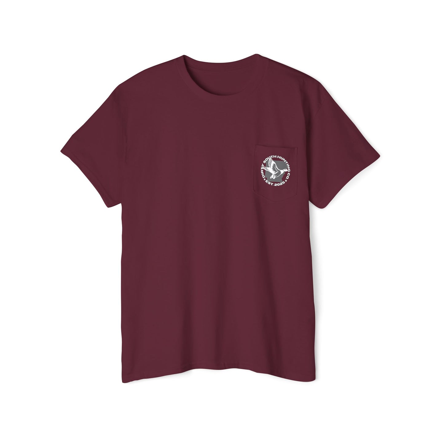 Dirty South Hunting Co. Mallard Flight Scene T-Shirt (Arkansas)- Duck Hunting Graphic Tee – Waterfowl Apparel