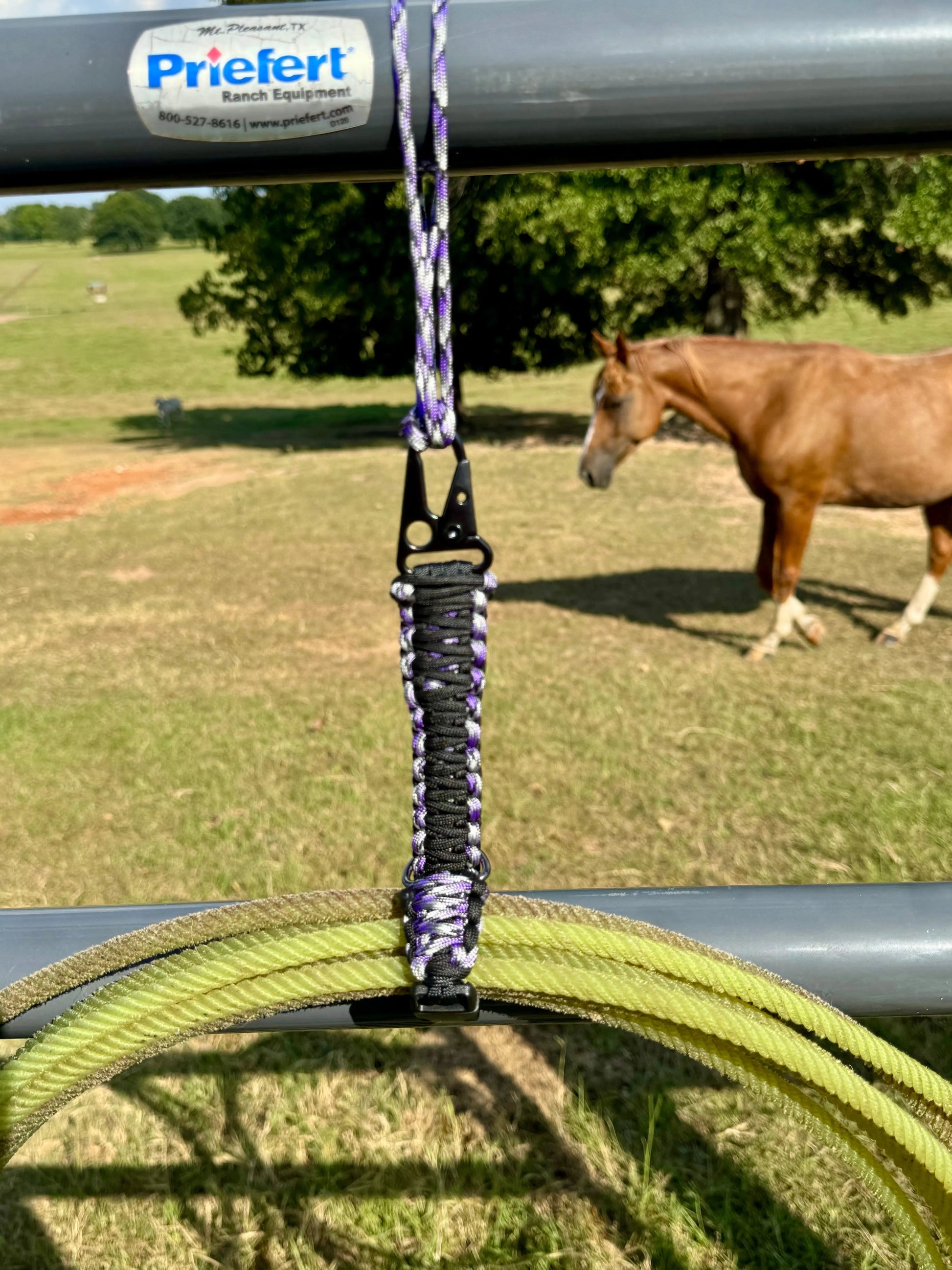 Team Rope & Tack Hanger – Heavy-Duty Horse & Rodeo Gear Organizer Swinging K Creations