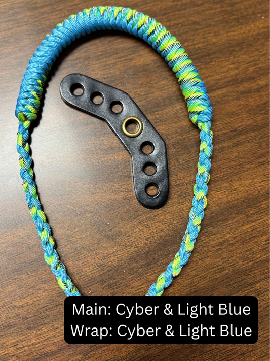 Custom Paracord Bow Wrist Sling – Adjustable Handmade Archery Grip Strap for Compound & Hunting Bows