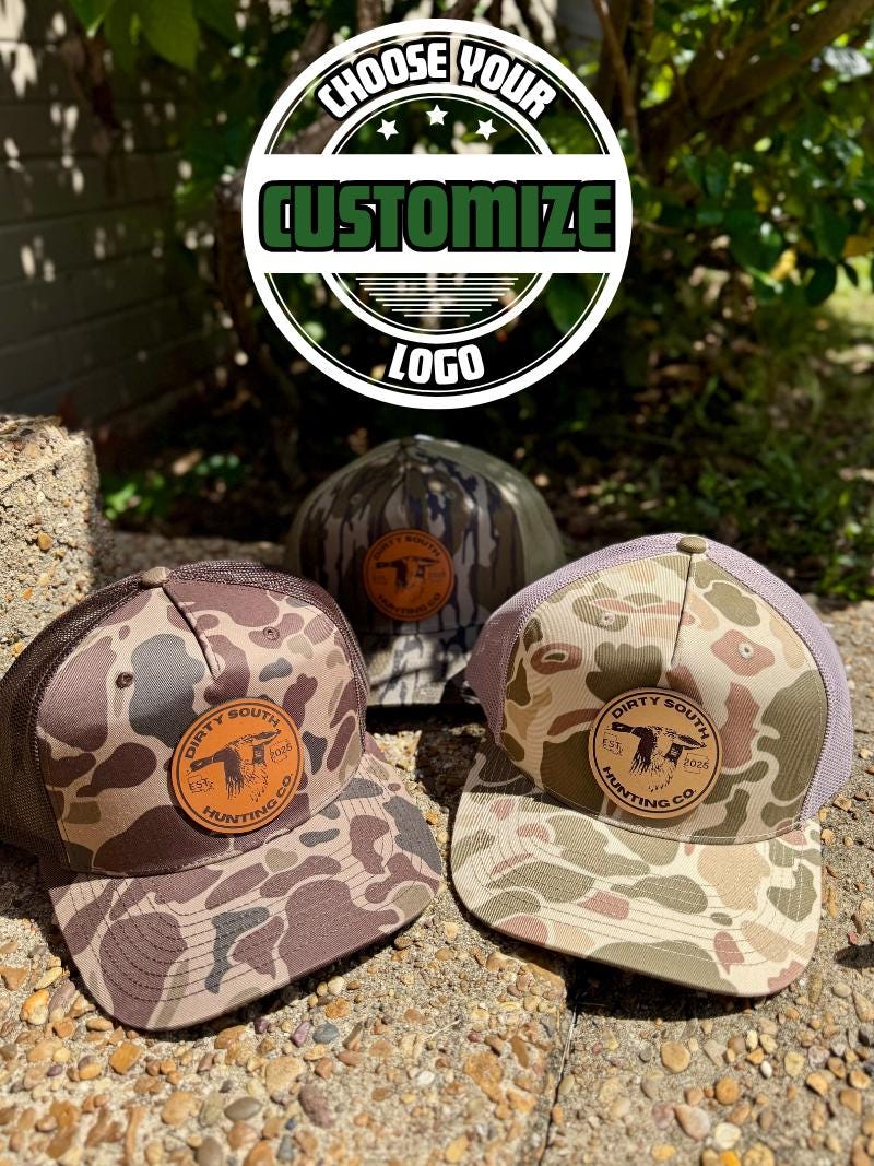 Custom Leather Patch Hat – Personalized Logo Engraved Richardson 112 Snapback Cap